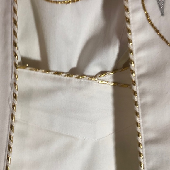 3 Pc SUIT. Marie St. Monet Sz 8  WITH LEATHER - Picture 4 of 12